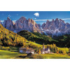 Puzzle 1500 elementów Dolina Val di Funes Dolomity Włochy-4438528