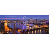 Puzzle 1000 elementów Panorama Londyn nocą-4439055