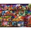 Puzzle 2000 elementów Świat książek-4439356