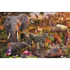 Puzzle 3000 elementów Zwierzęta Afryki-4439366