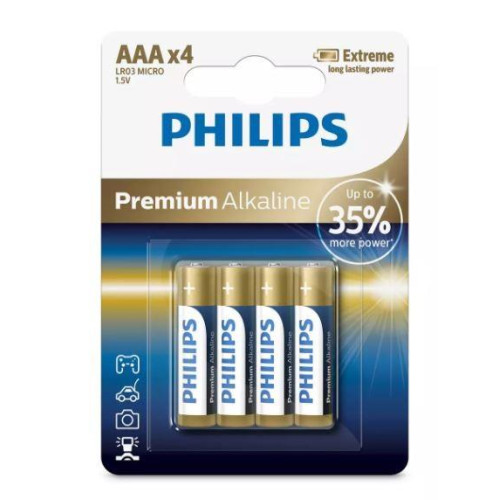 Baterie alkaliczne premium AAA x4-4430126