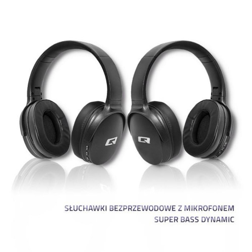 Słuchawki bezprzewodowe z mikrofonem|BT|Super bass Dynamic| Czarne -4430879