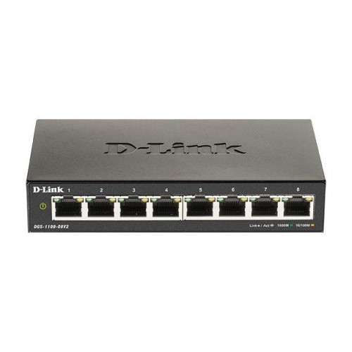 Przełącznik Smart DGS-1100-08V2 8xGE-4431261