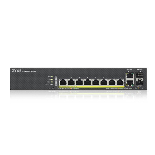 GS220-10HP 8xGbE L2 PoE Switch 1Y NCC Pro Pack GS2220-10HP-EU0101F-4432858