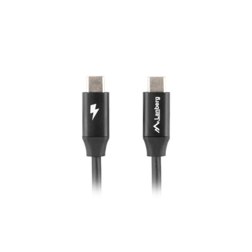 Kabel USB-C M/M 2.0 CA-CMCM-40CU-0018-BK Czarny 1.8m-4432888