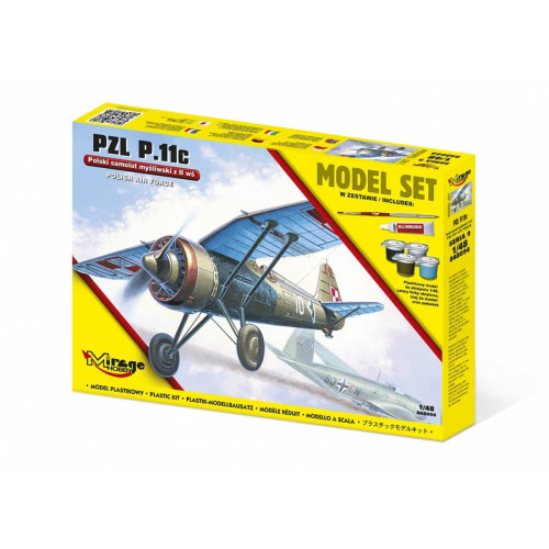 Model plastikowy Set Samolot P.11C -4433302