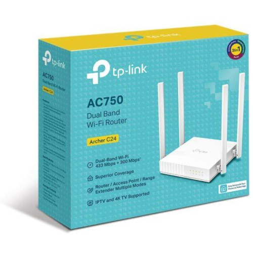 Router Archer C24 AC750 1WAN 4LAN-4433948