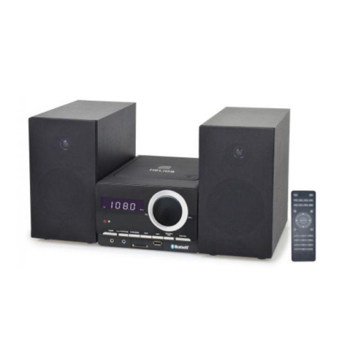 Wieża HELIOS Bluetooth CD USB Pilot Czarna -4433951