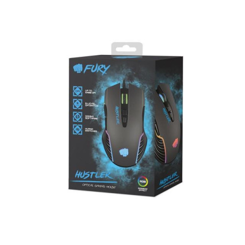 Mysz Fury Hustler 6400 DPI RGB -4434652