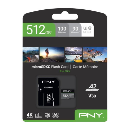 Karta pamięci MicroSDXC Elite 512GB P-SDUX512U3100PRO-GE-4435079