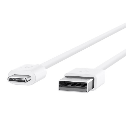 Kabel USB-A - USB-C 3m biały-4435575