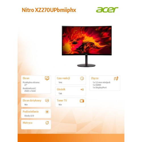 Monitor 27 cali Nitro XZ270UPbmiiphx-4436294