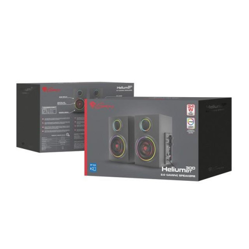 Głośniki 2.0 Genesis Helium 300BT ARGB Bluetooth -4437368
