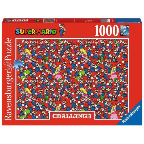 Puzzle 1000 elementów Challange, Super Mario Bros-4438822