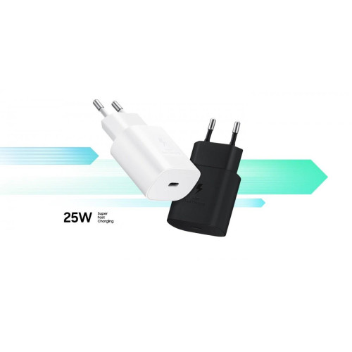 Ładowarka Samsung 25W Travel Adap EP-TA800 w/o cable black C to C Cable-4438950