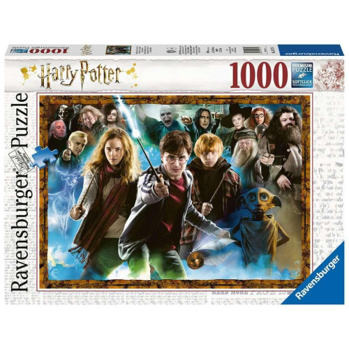 Puzzle 1000 elementów Harry Potter - znajomi z Hogwartu-4439062