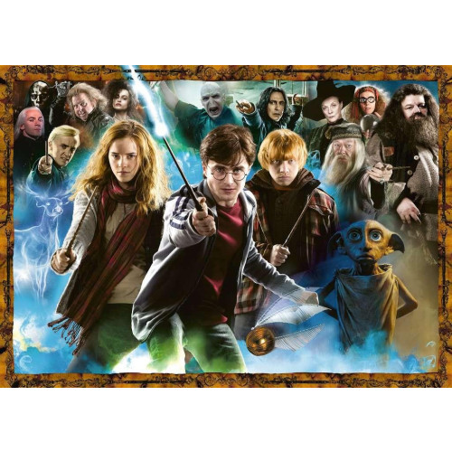 Puzzle 1000 elementów Harry Potter - znajomi z Hogwartu-4439063