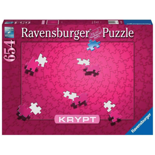 Puzzle 654 elementów Krypt Różowe -4439349
