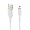 Kabel PVC USB-A to Lig htning 1m White-4440776