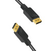 Kabel DisplayPort 8K 60Hz,4K/120Hz 5m Czarny -4445314