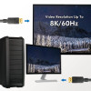Kabel DisplayPort 8K 60Hz,4K/120Hz 5m Czarny -4445315