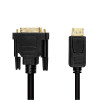 Kabel DisplayPort 1.2 do DVI 5m Czarny-4445444