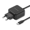 Ładowarka sieciowa 5V | 2.4A | 12W | USB typ C | Czarna -4445507