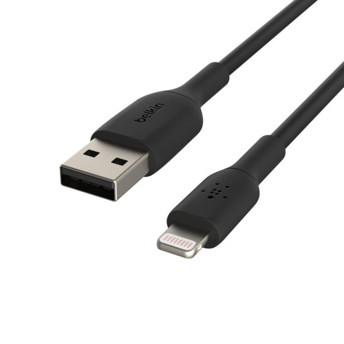 PVC USB-A to Lig htning 1m Black-4440774