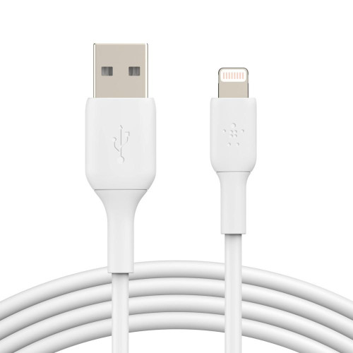 Kabel PVC USB-A to Lightning 2m White-4440785