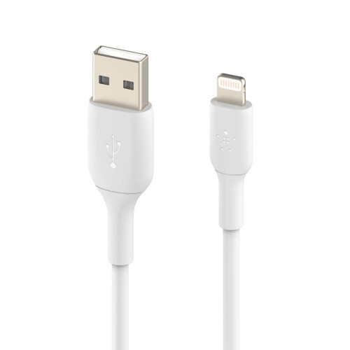 Kabel PVC USB-A to Lightning 2m White-4440786