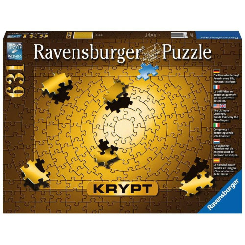 Puzzle 631 elementów Krypta Złota-4442791