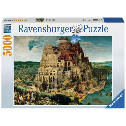 Puzzle 5000 elementów Zburzenie Wieży Babel-4443269