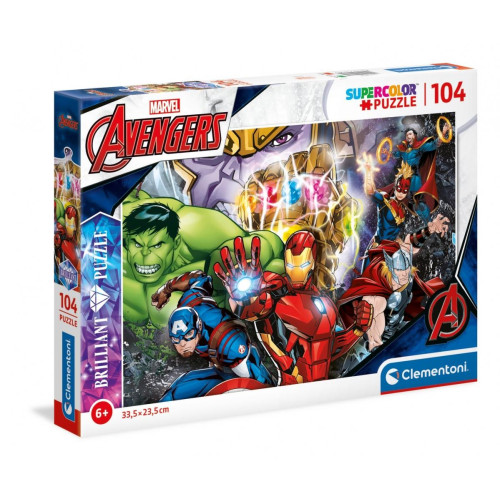 Puzzle 104 elementy Marvel -4446363
