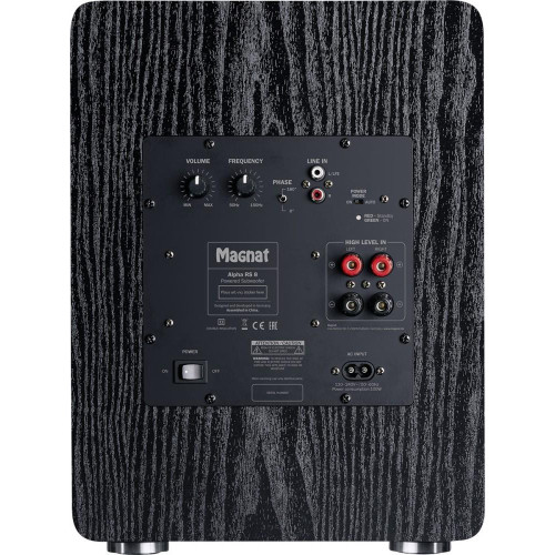 Subwoofer Alpha RS 8 czarny-4448894