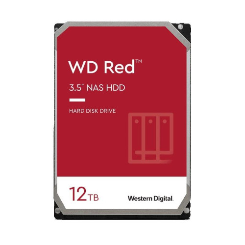 Dysk 3,5 cala WD Red Plus 12TB CMR 256MB/7200RPM Class-4449484