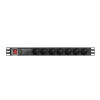 Listwa zasil.rack PDU 1U 16A 2m 7 PDU-PRO-07E-0200-BK-4452223