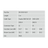 Patchcord światłowodowy FO LC-SC MM 50/125 OM3 duplex LSOH 1m-4452833