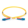 Patchcord FO Singlemode 09/125 OS2 LC-LC duplex 3m Żółty-4452851