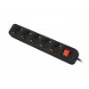 Listwa przedłużacz 3m 5x230 c PS1-05F-0300-BK-7821138