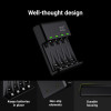 Ładowarka VitalCharger + 4x akumulatory AA 2000mAh-4457070
