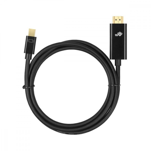 Kabel HDMI - mini DisplayPort 1,8 m 4k 30Hz czarny-4450450