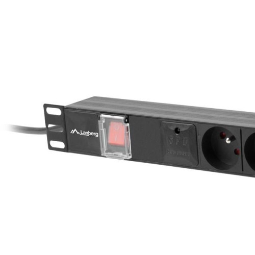 Listwa zasil.rack PDU 1U 16A 2m 6 gn. PDU-06E-0200-BK-4452232