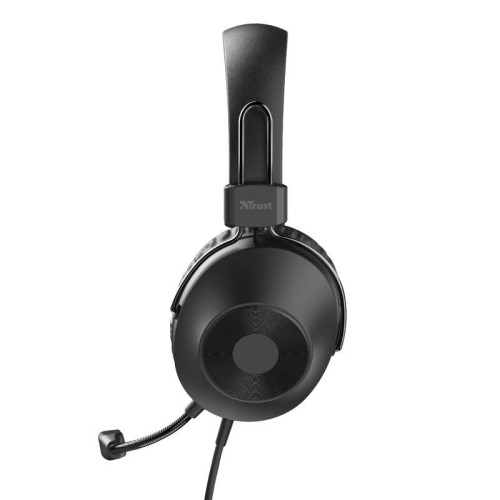 Słuchawki przewodowe OZO USB Czarne-4453252
