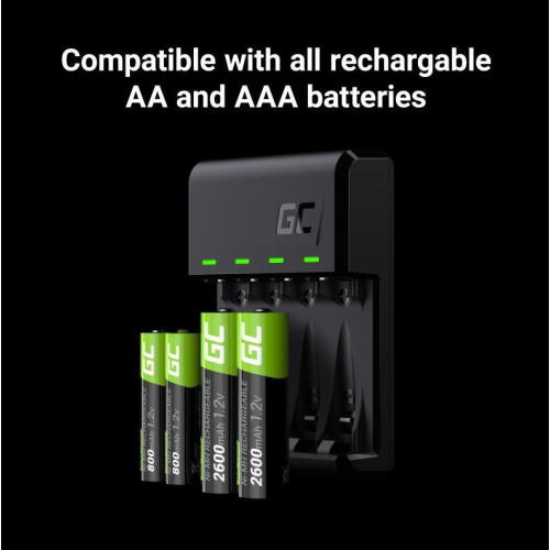 Ładowarka VitalCharger do akumulatorów AA / AAA Ni-MH USB-C-4457061