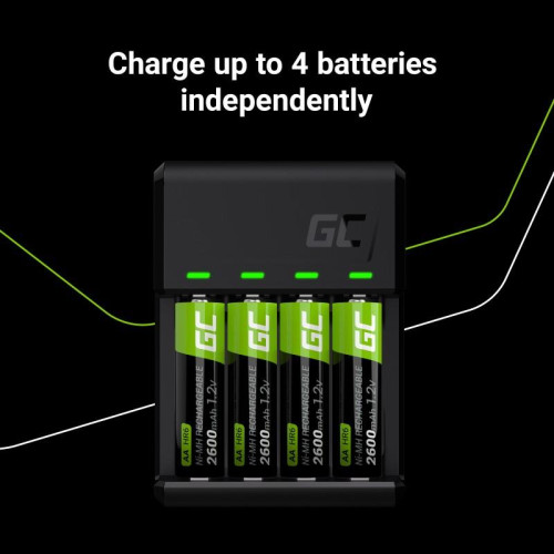 Ładowarka VitalCharger + 4x akumulatory AAA 800mAh-4457078