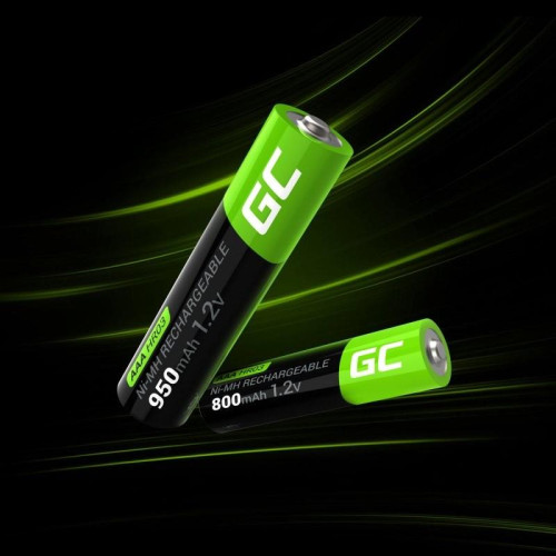 Baterie Akumulatorki Paluszki 4x AAA HR03 800mAh -4457092