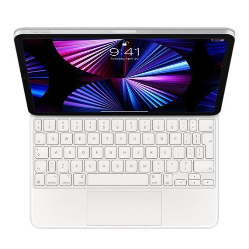 Klawiatura iPad Magic Keyboard 11 (3rd generation) i iPad Air (4th generation) Biała Angielski (międzynarodowy)-4458457