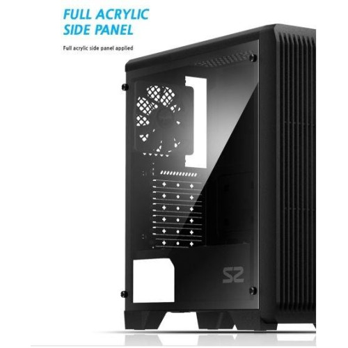 Obudowa S2 ATX Mid Tower PC Case 120mm fan-4458714