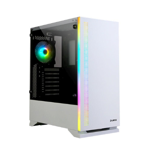 Obudowa S5 WHITE ATX Mid Tower PC Case RGB fan TG-4458771