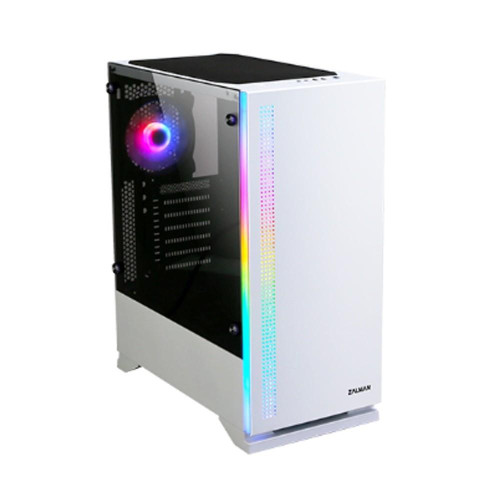 Obudowa S5 WHITE ATX Mid Tower PC Case RGB fan TG-4458772